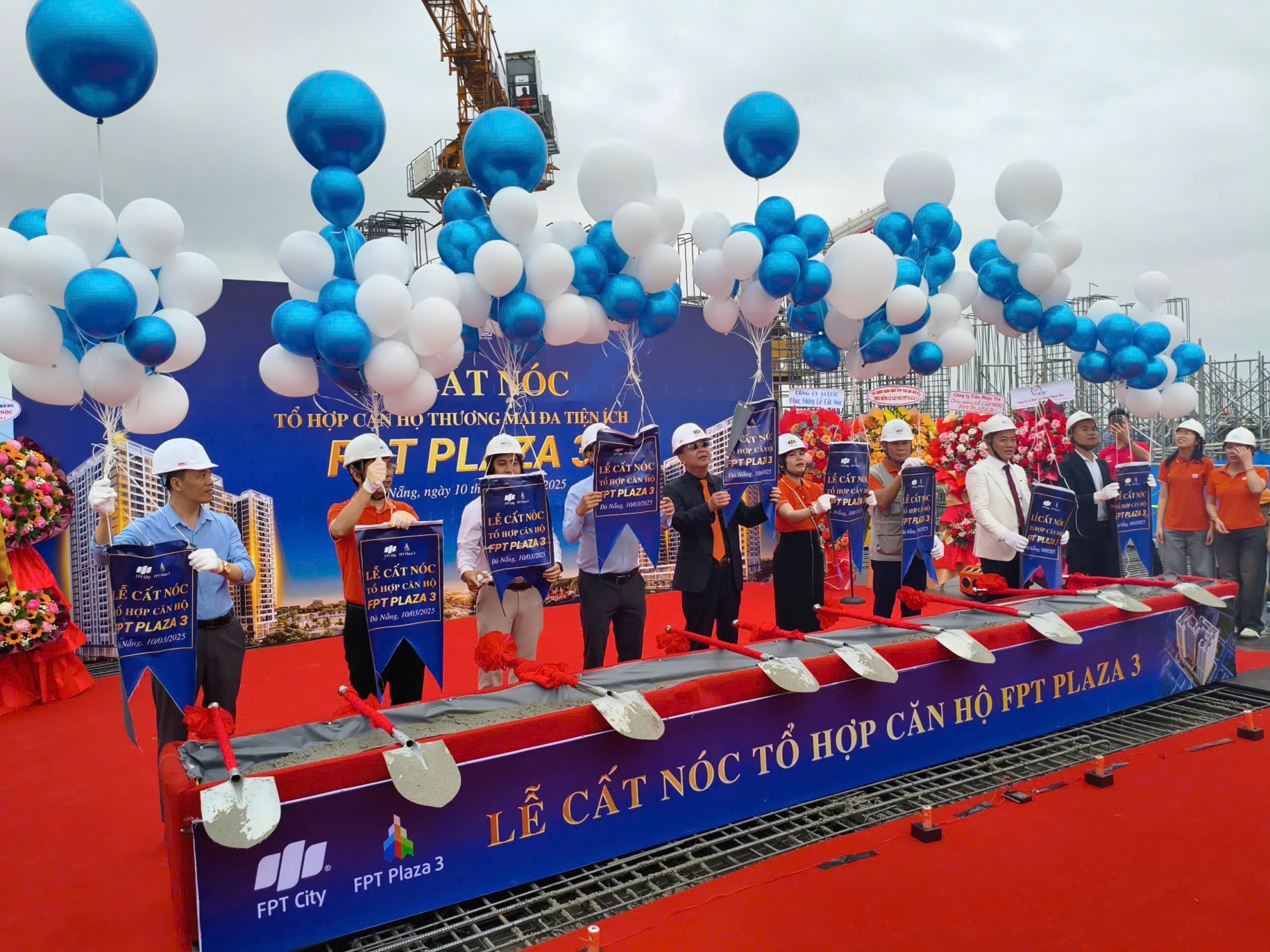 ACEFIC HOÀN THÀNH CẤT NÓC DỰ ÁN FPT PLAZA 3 TRƯỚC TIẾN ĐỘ – KHẲNG ĐỊNH UY TÍN TỔNG THẦU THI CÔNG